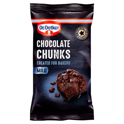 Dr. Oetker Milk Chocolate Chunks