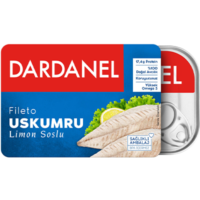 Dardanel Mackerel Fish In Lemon Sauce Mackerel Fish