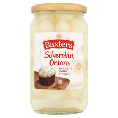 Baxters Silverskin Onions In A Crisp Tangy Vinegar