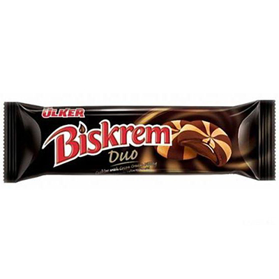 Ulker Biskrem Duo Cookies With Cocoa Cream