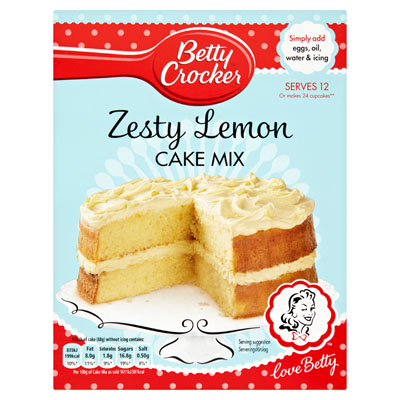 Betty Crocker Zesty Lemon Cake Mix