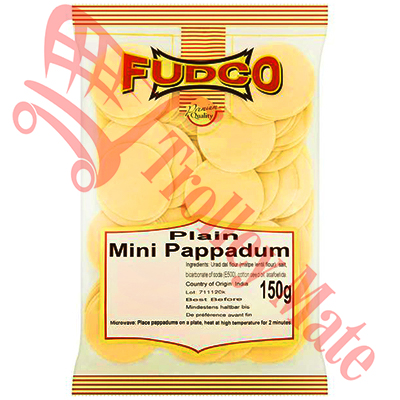 Fudco Plain Mini Pappadum