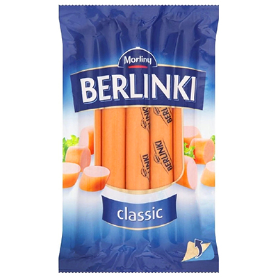 Morliny Berlinki classic sausages