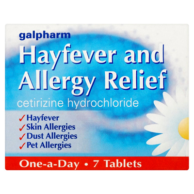 Galpharm Hayfever & Allergy Relief 7 Tablets