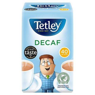 Tetley Original Decaf Tea Bags 40pk