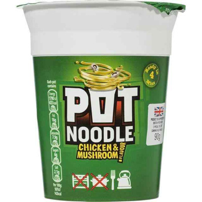 Pot Noodle Chicken & Mushroom