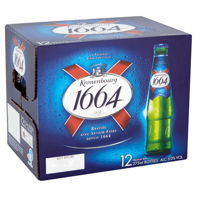 Kronenbourg 1664 Lager Beer 12x