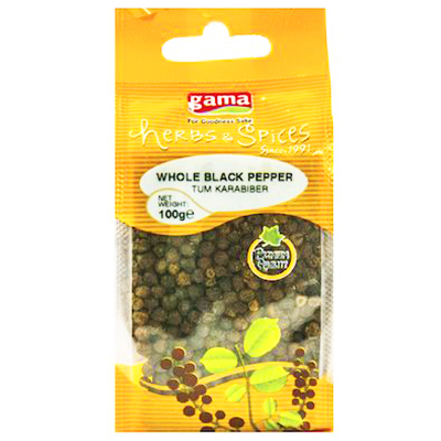 Gama Whole Black Pepper