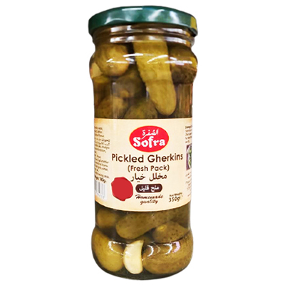 Sofra pickled gherkins