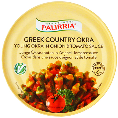 Palirria Okras In Onion & Tomato Sauce