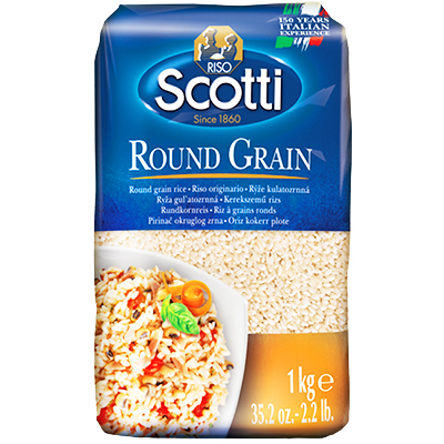 Scotti round grain rice