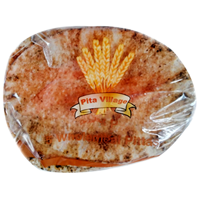 Pita village wholemeal pitta bread 5pcs