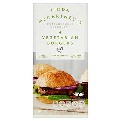 Linda Mc Cartneys Vegeterian Burgers