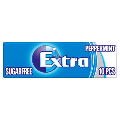 Wrigleys Extra Peppermint Sugar Free Gum