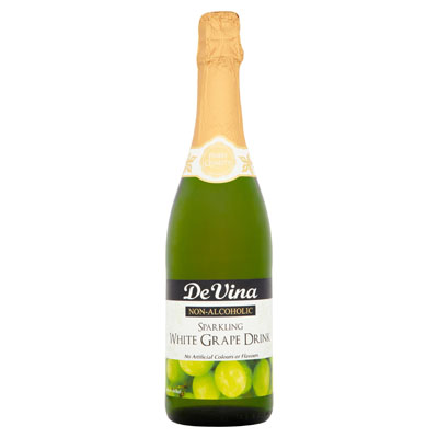 De Vina Sparkling White Grape Drink