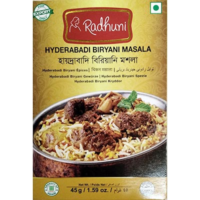 Radhuni Hyderabadi Biryani Masala