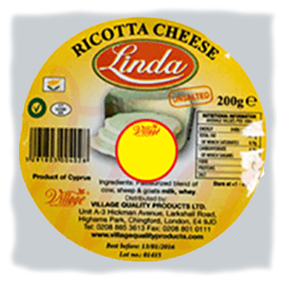 Linda Ricotta Cheese