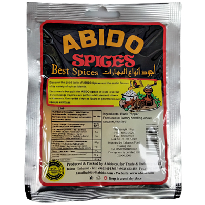 ABIDO SPICES BLACK PEPPER