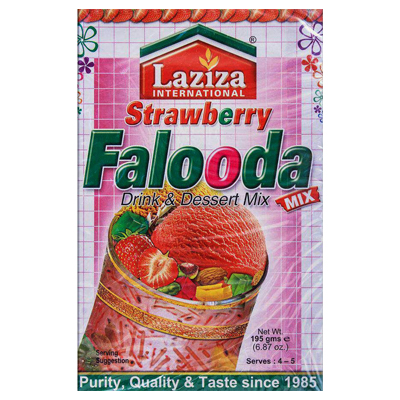 Laziza Strawberry Falooda