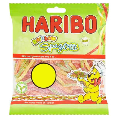 Haribo Sour Rainbow Spaghetti