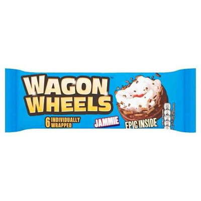 Burtons Jammie Wagon Wheels 6pk