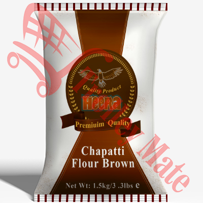 Heera chapatti flour brown