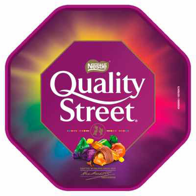 Quality Street Chocolate, Toffee And Cremes Tub