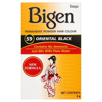 Bigen Permanent Hair Colour Oriental Black