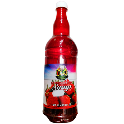 Jamaica Valley strawberry syrup