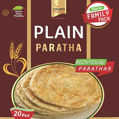 Crown Foods Plain Paratha