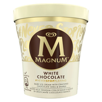 Magnum Tub White Ice Cream