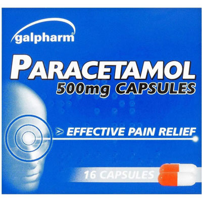 Galpharm Paracetamol 500mg Capsules