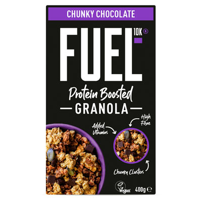 Fuel 10k Protein Boosted Chunky Chocolate Granola