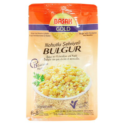 Basak Gold Bulgar With Chickpeas And Noodles