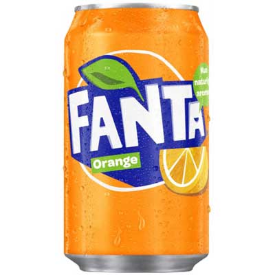 Fanta Orange Can