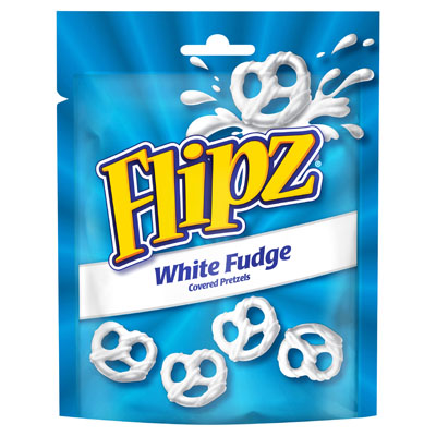 Flipz White Fudge Covered Pretzels