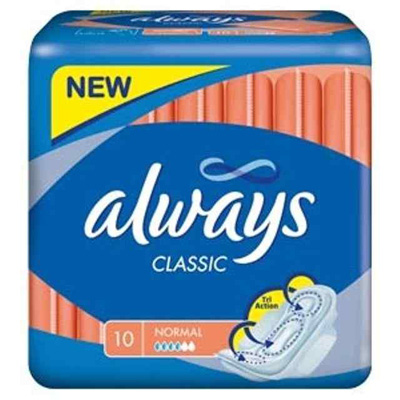 Always Classic Normal 10Pk