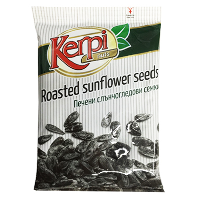 Kerpi Roasted Black Sunflower Seeds