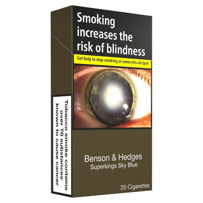 Benson & Hedges Superkings Sky Blue 20pk