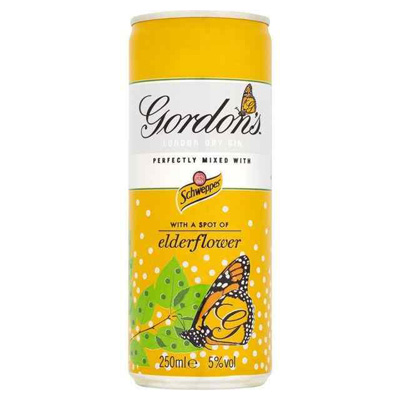 Gordons Gin & Tonic Elderflower