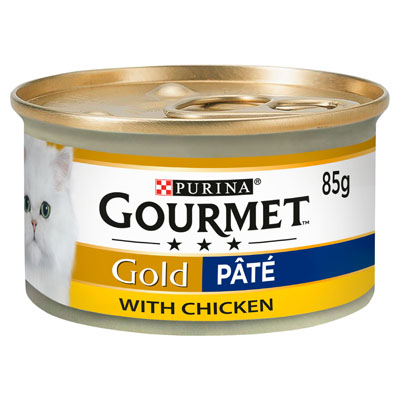 Gourmet Gold Chicken Pate Adult Cat Food Tin