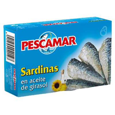 Pescamar Sardinas In Sunflower Oil