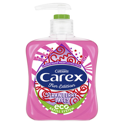 Carex Strawberry Laces Handwash