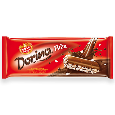 Kras Dorina Milk Chocolate With Puffed Rice