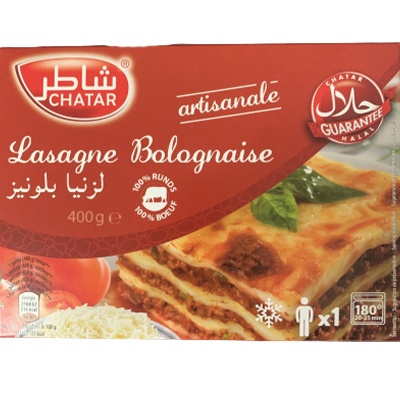 Chatar  Lasagne Bolognaise