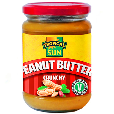 Tropical sun peanut butter Crunchy