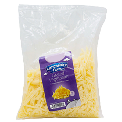 Lancashire Farm Vegetarian Grated Cheese