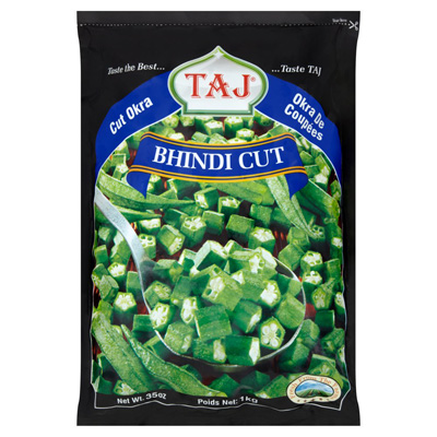 Taj Bhindi Cut Okra