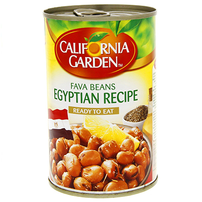 California fava beans Egyptian recipe