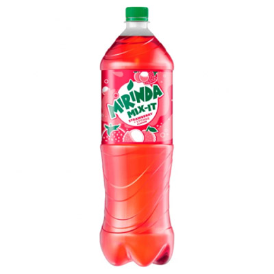 Mirinda Mix-it Carbonated Drink Strawberry & Lychee